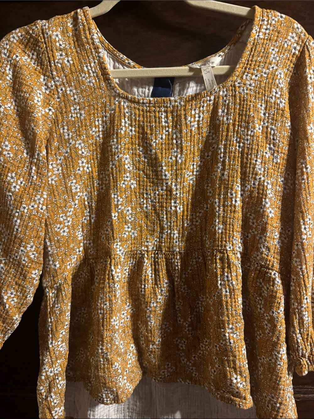 Matilda Jane Shay Ditsy Peplum , Size L
